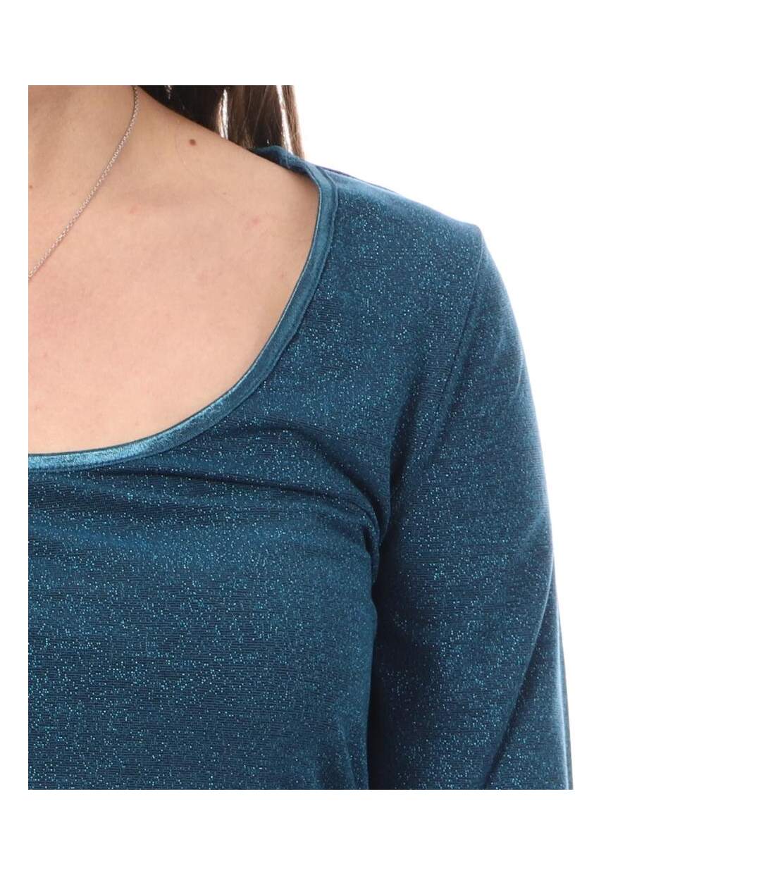 Pull Bleu Femme Vila Viluxi - L