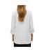 Blouse blanche femme vero moda mani - l-2