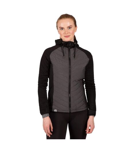 Trespass Womens/Ladies Grace Sports Full Zip Hoodie (Black) - UTTP5262
