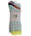 5 Pack of Geometric Patterned Socks