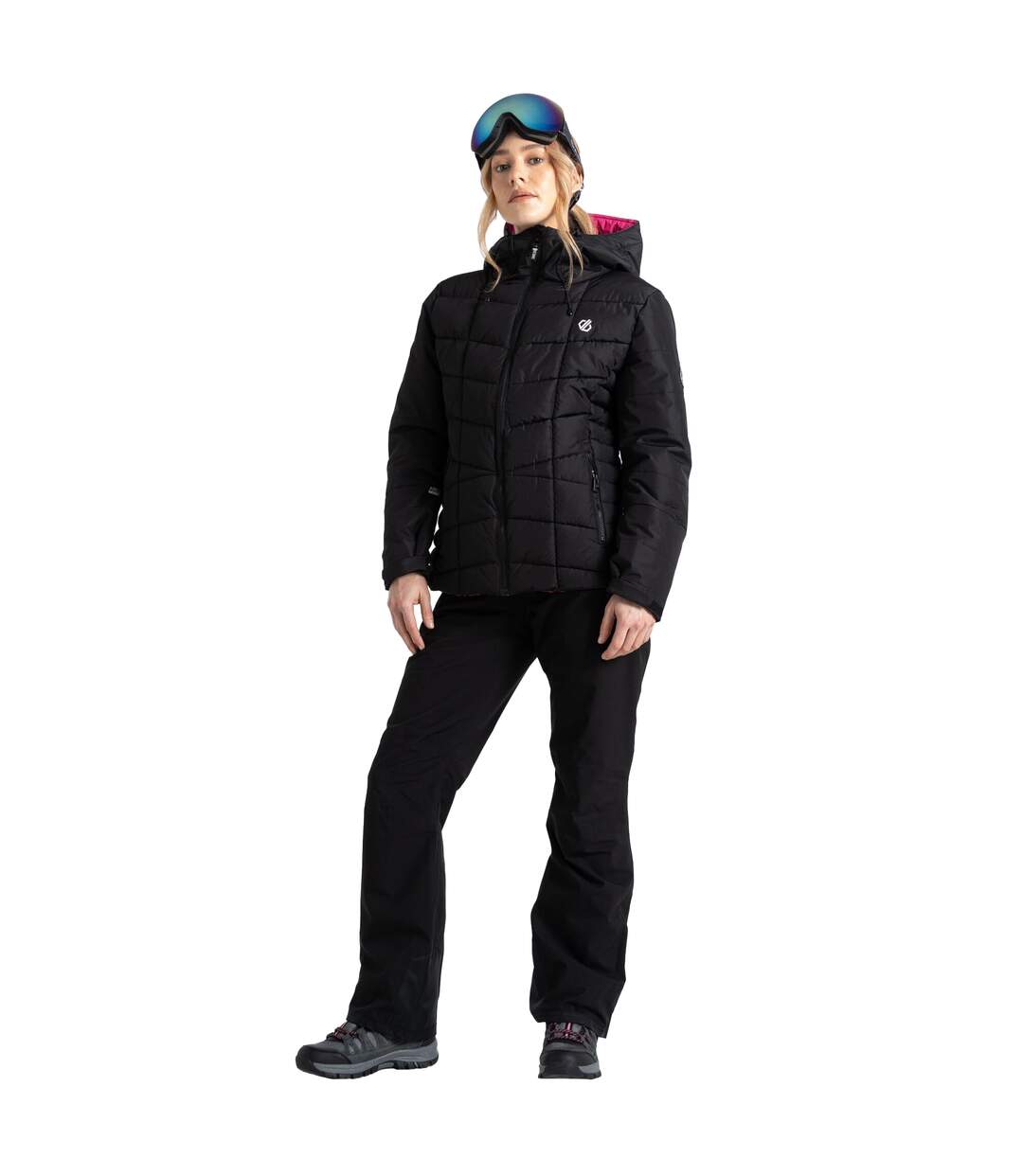 Womens/ladies Blindside Ski Jacket Black Dare 2B-1