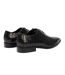 Mens Croc Full Grain Leather Oxford Shoes Black Giorgio-2