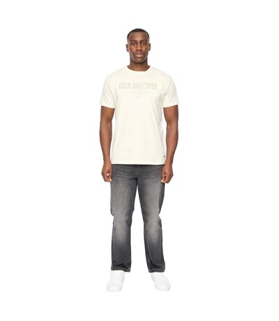 Mens Pittifore T-shirt Off White Duck And Cover