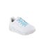 Basket Basse à Lacets Skechers Juniors Uno Lite-Lovely Luv-3