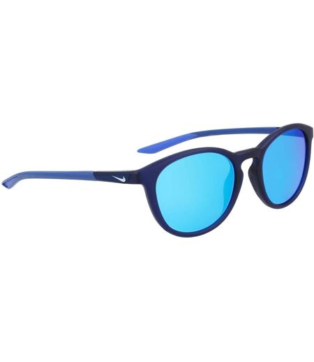 Lunettes De Soleil Motif/style Arrondi Evolution Homme Taille Unique Bleu Marine Bleu Nike