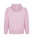 Sweat à capuche vinson adulte rose clair Roly Roly