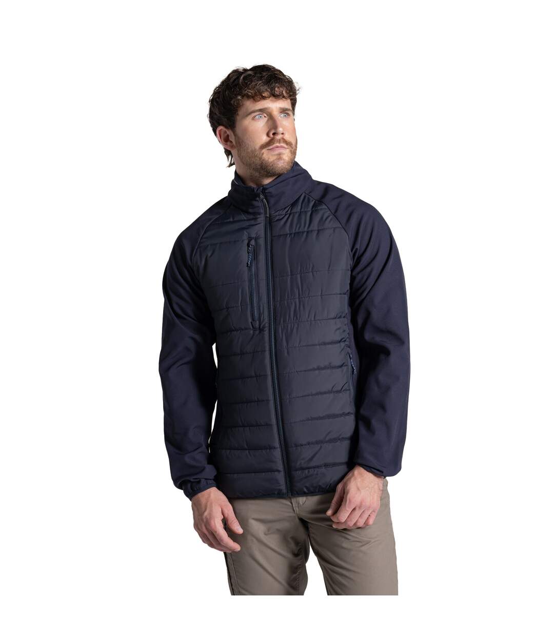 Mens Expert Compresslite Hybrid Jacket Dark Navy Craghoppers-1