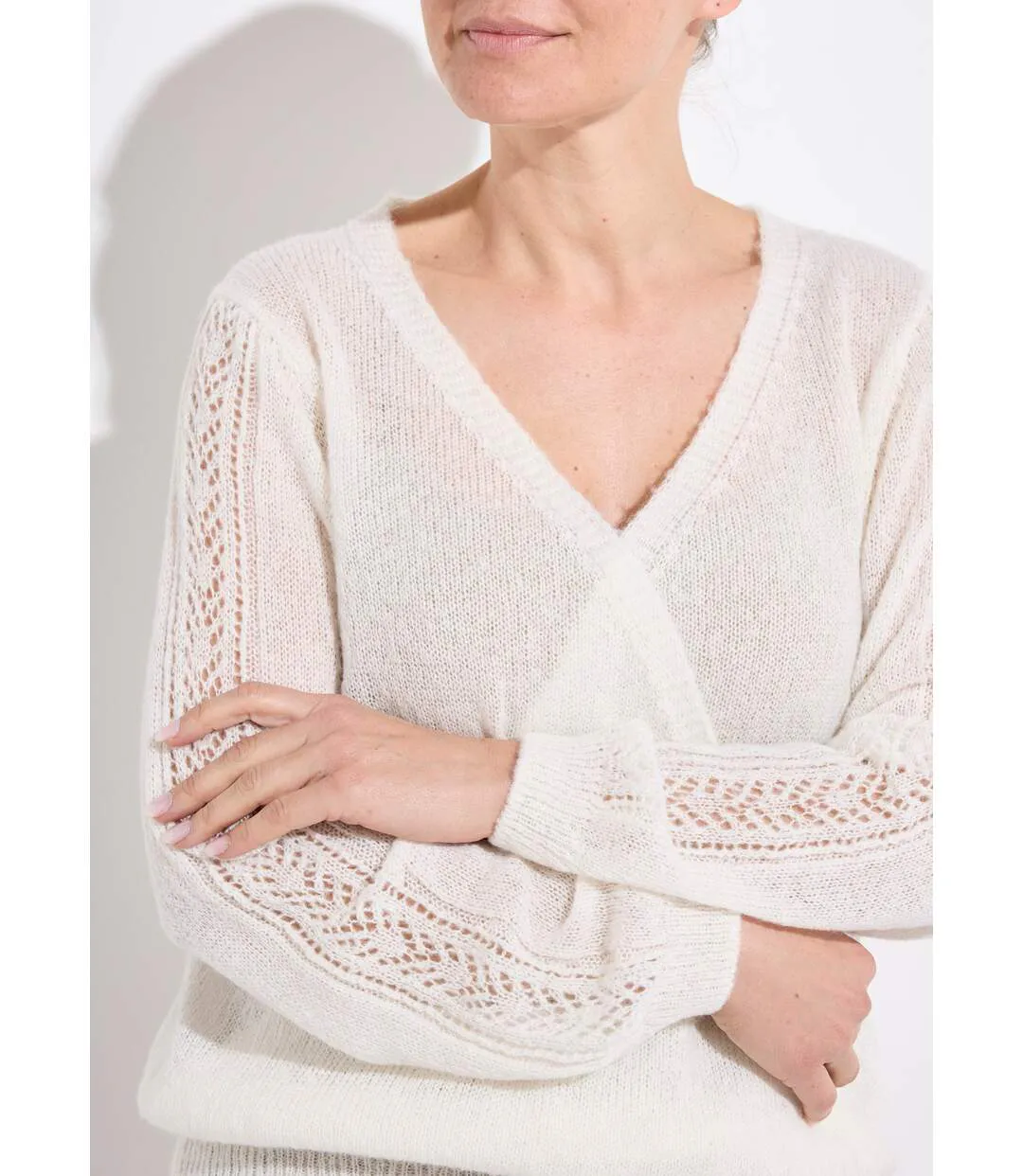 Pull doux cache-coeur avec alpaga et mohair-4