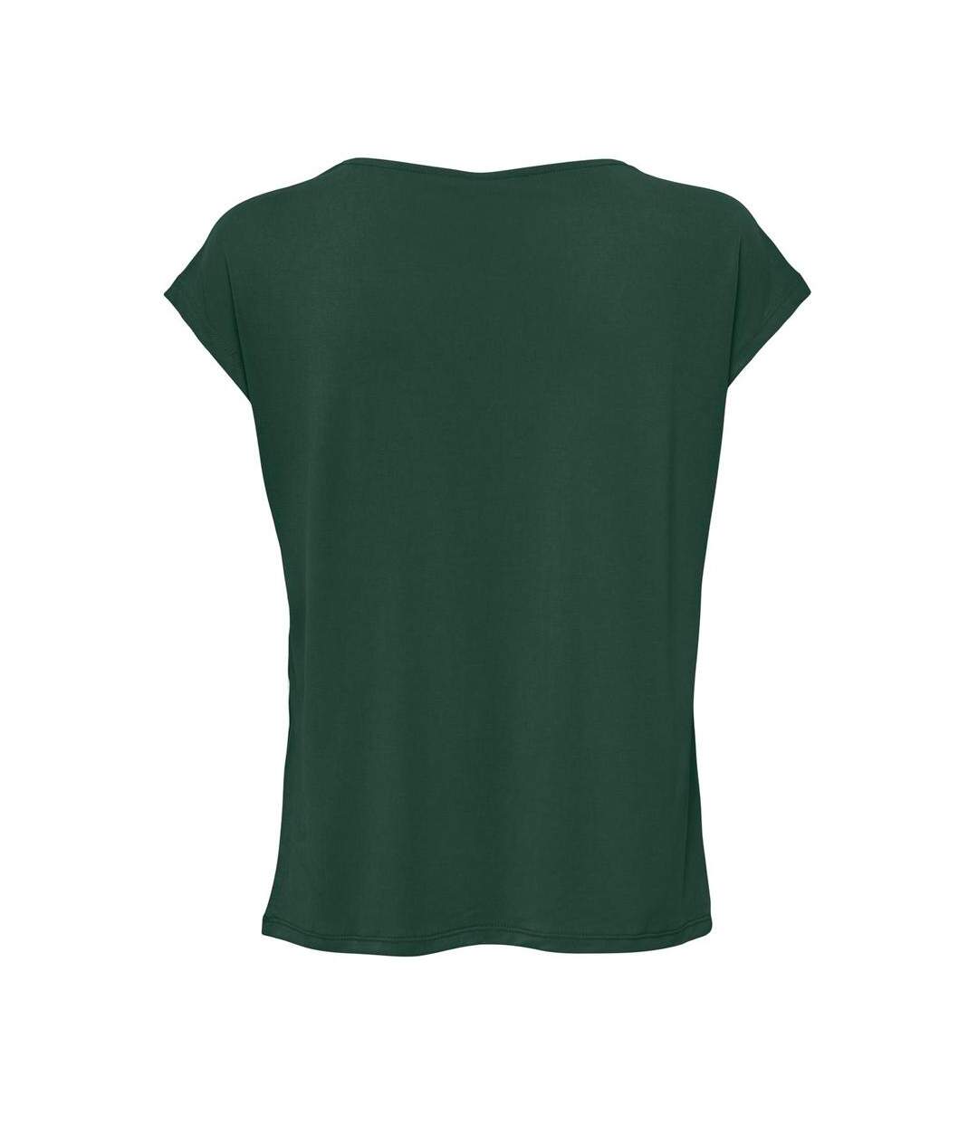 T-Shirt vert femme only free life-2