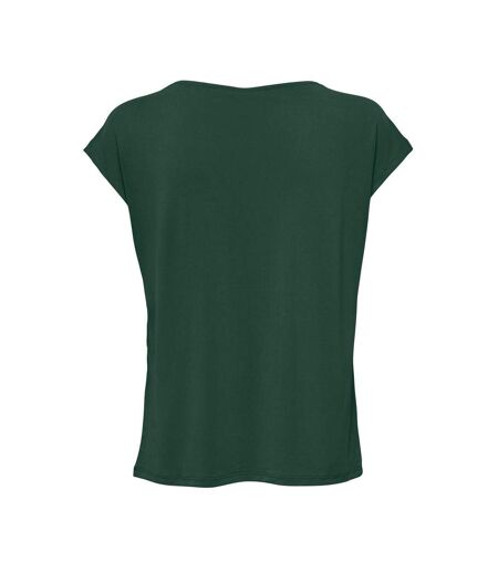 T-Shirt vert femme only free life