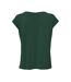 T-Shirt vert femme only free life-2