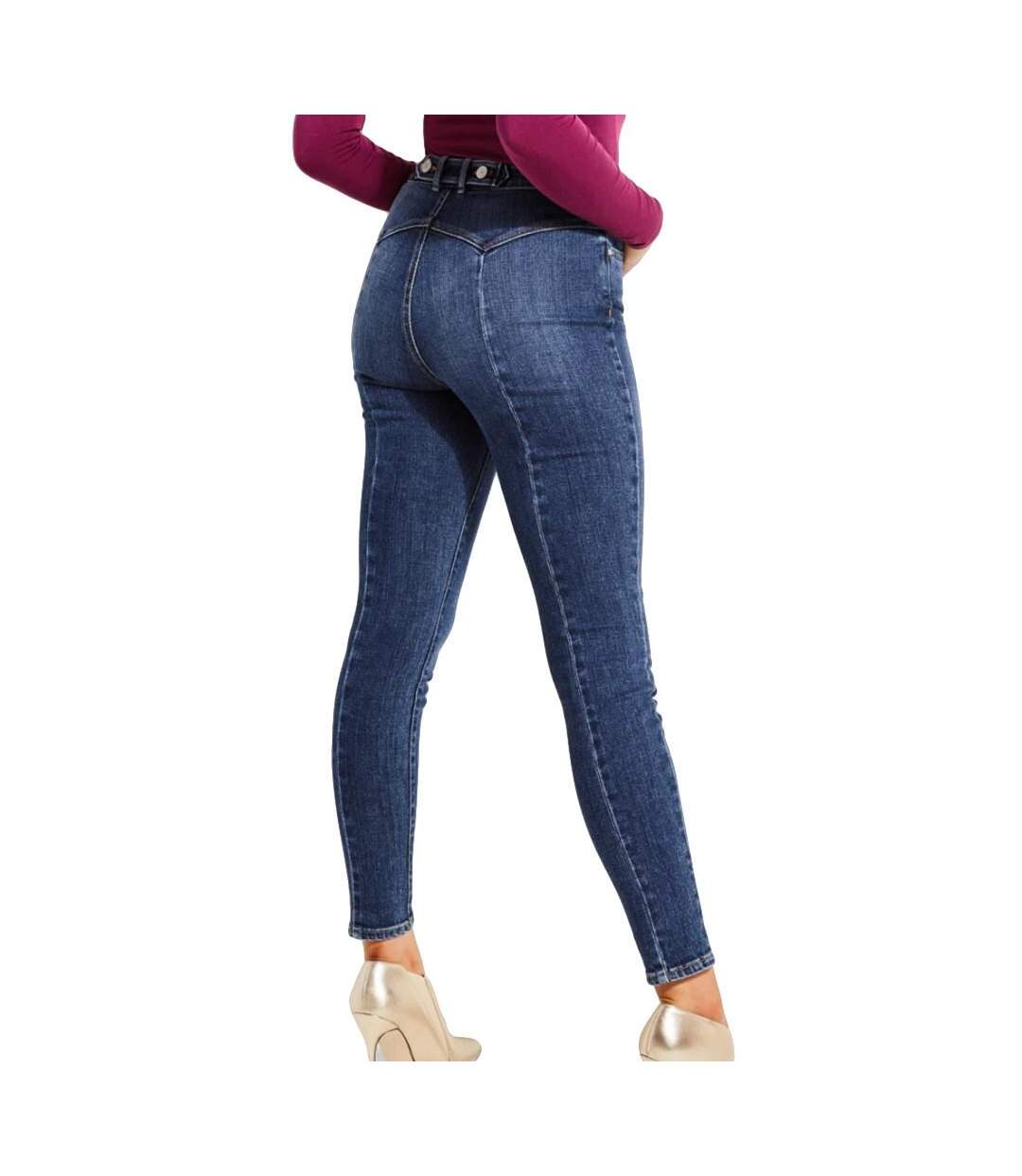 Jean Bleu Foncé Femme Guess Retro - 24-2