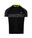 Mens ennadai printed t-shirt black Trespass-1