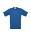 B&C Exact 190 Mens Crew Neck Short Sleeve T-Shirt (Royal Blue) - UTBC125