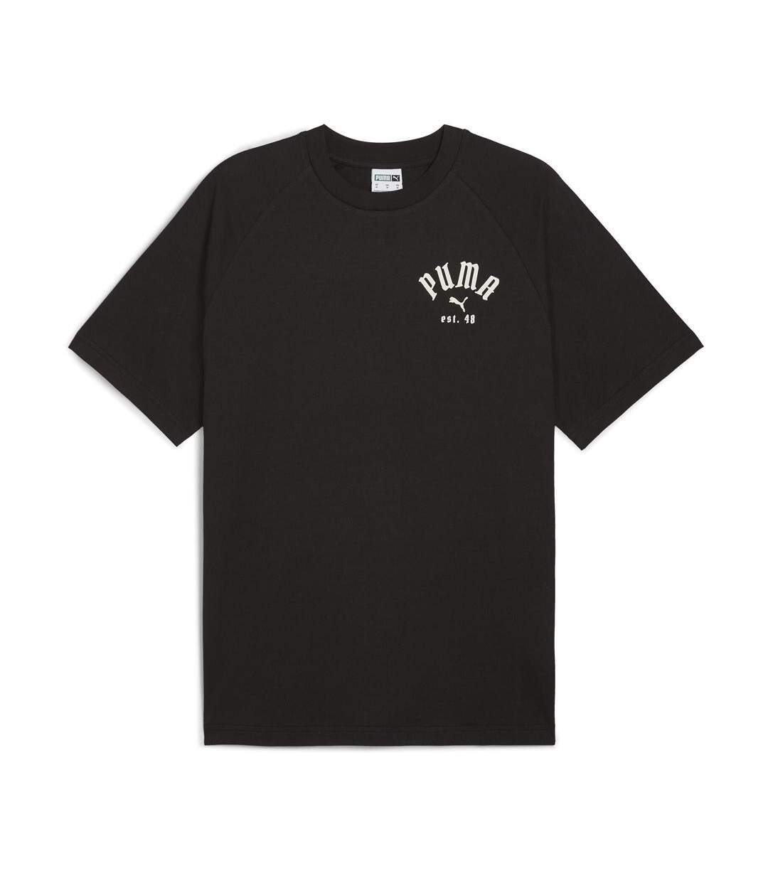 T-Shirt noir homme puma classics play-1