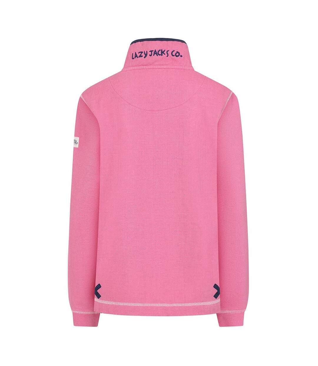 Sweat Femme Saumon Lazy Jacks-4