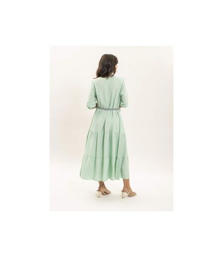 Robe chemise longue avec ceinture ITONIA - Dona X Lisa