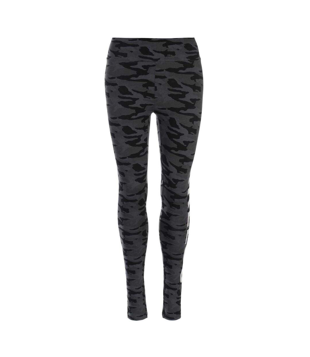 Legging Femme Noir Camouflage Golddigga-2