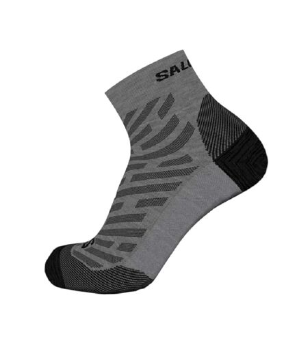 Pack Of 2  Mens Mountain Wool Socks  Grey Salomon