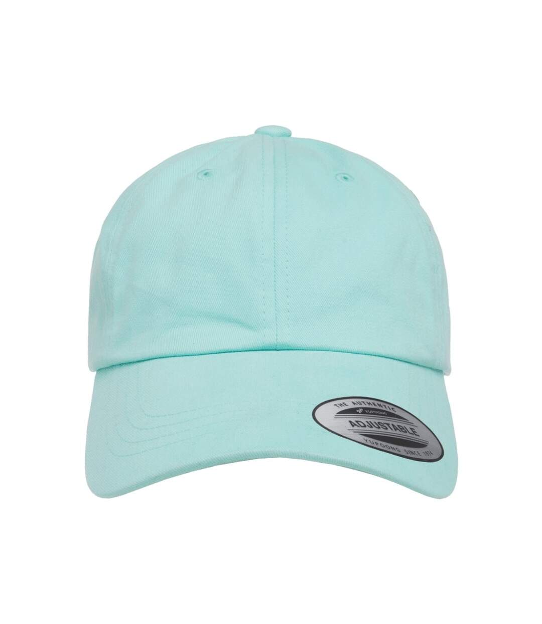 Casquette flexfit turquoise pâle Yupoong-1