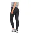 Womens/ladies Leggings Charcoal Marl Brave Soul-2