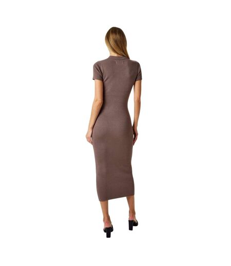Robe Moulante Femme Marron Jack Wills