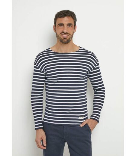T-shirt marinière rayée manches longues