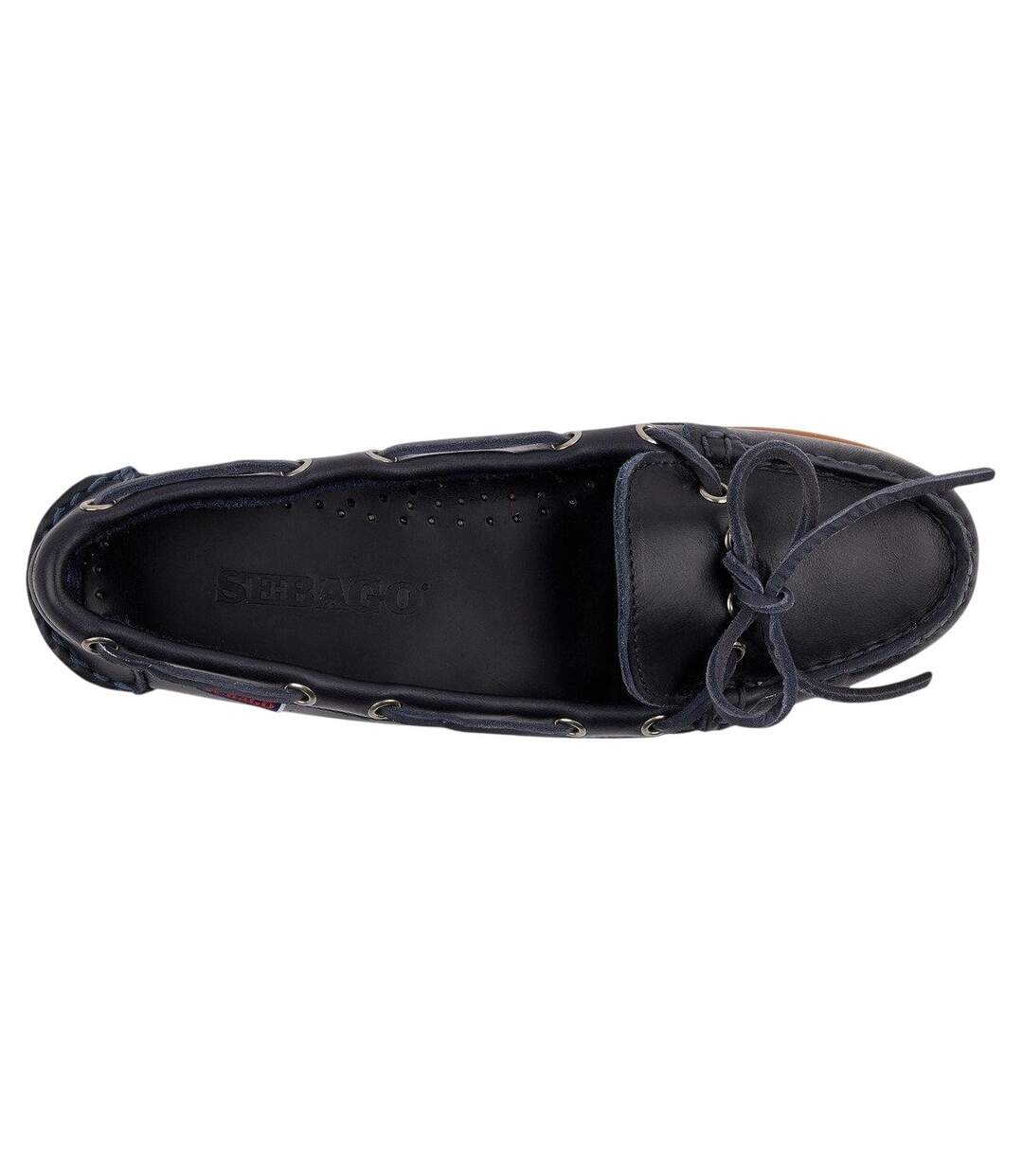 Bleu Marine Marron Pâle Sebago-3