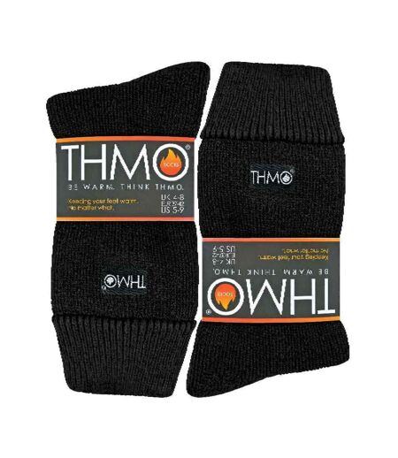 Mens Thermal Indoor Slipper Socks with Grips
