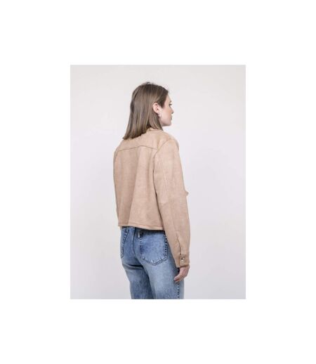 Veste en suedine UPERLA - Dona X Lisa
