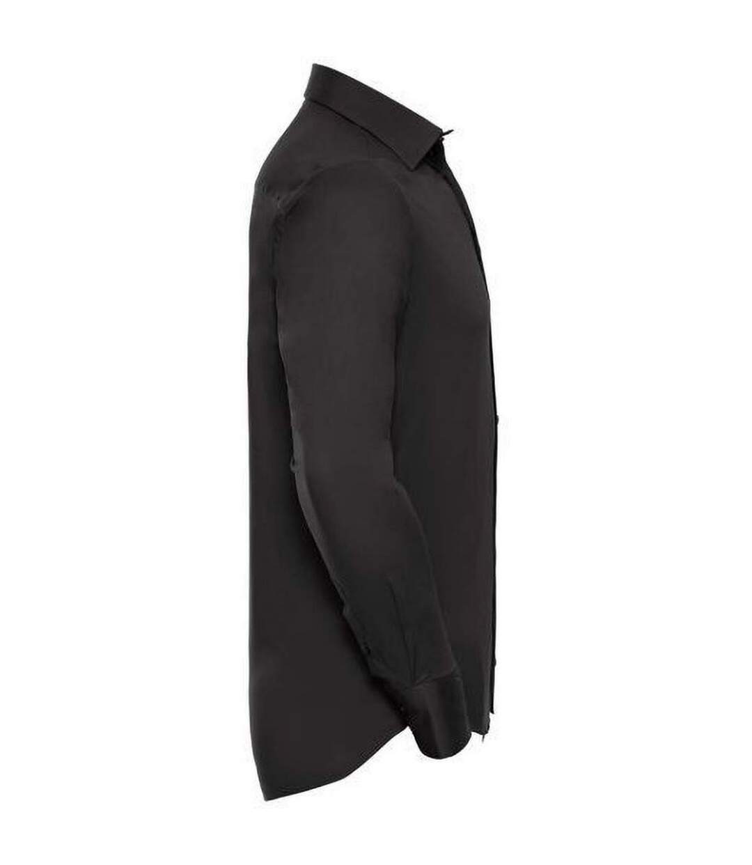 Chemise Manches Longues Homme Noir Russell Collection-3