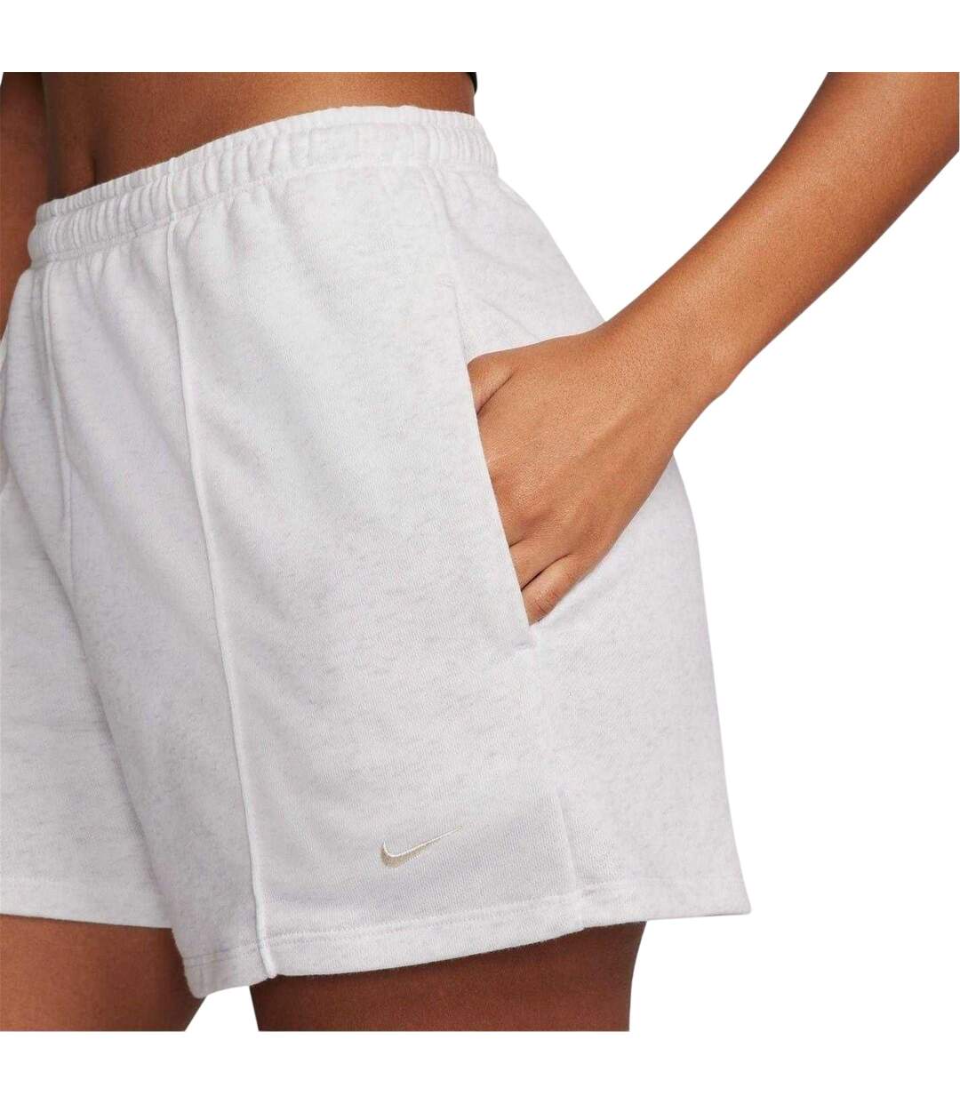 Short De Jogging Femme Gris Chiné Nike-4