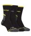 3 Pack Men's Work Boot Socks with Arch Support-1