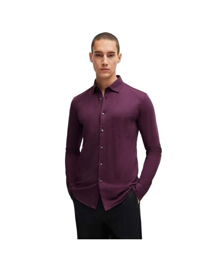 Chemise homme violet Boss