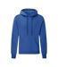 Sweat À Capuche Classic Homme Bleu Roi Chiné Fruit Of The Loom-1