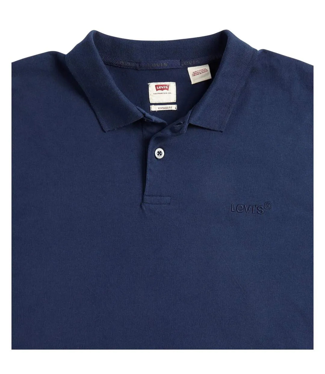 Mens Cotton Relaxed Fit Polo Shirt Navy Blazer Ben Sherman-4