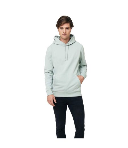 Unisex adult jasper recycled cotton hoodie iceberg green Iqoniq