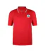 Polo Motif/style Pays De Galles Homme Rouge Fifa-1