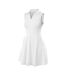 Robe Fitness Femme Blanc Spiro-1