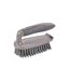 Brosse à Récurer Poignée 15cm Anthracite & Taupe-1