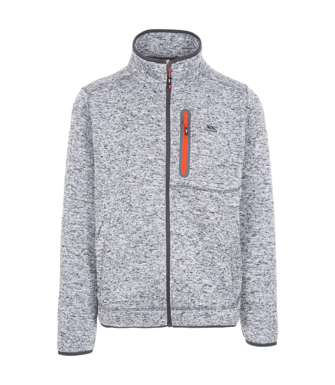 Trespass Mens Bingham Fleece Jacket (Grey Marl) - UTTP4287-1