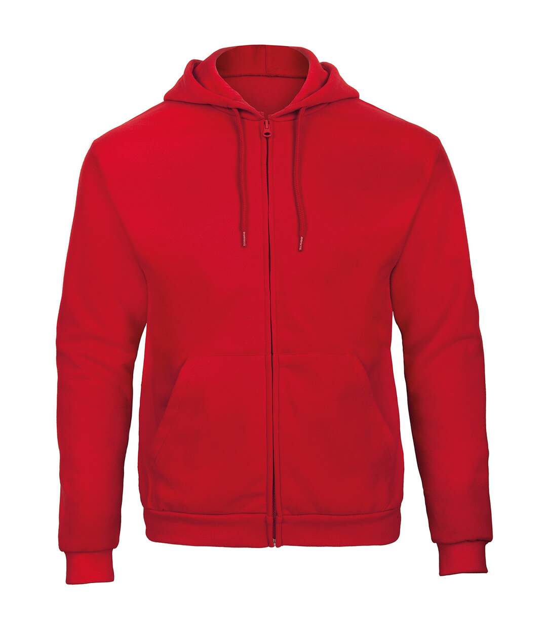 Veste à capuche id.205 50/50 adulte rouge B&C-1