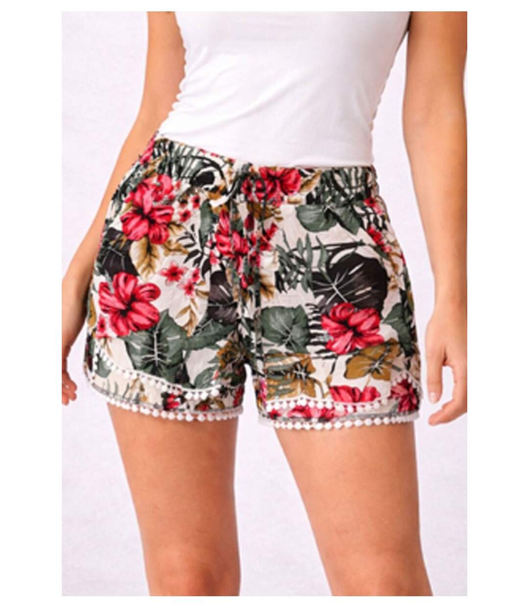 Short fluide, en coton-1