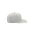 Lot de 2  casquettes avec visière plate adulte blanc Atlantis-3