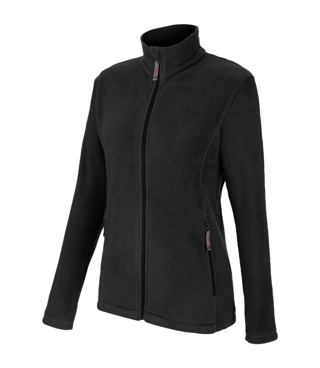 Veste polaire de travail zippée femme Job + Würth MODYF noire