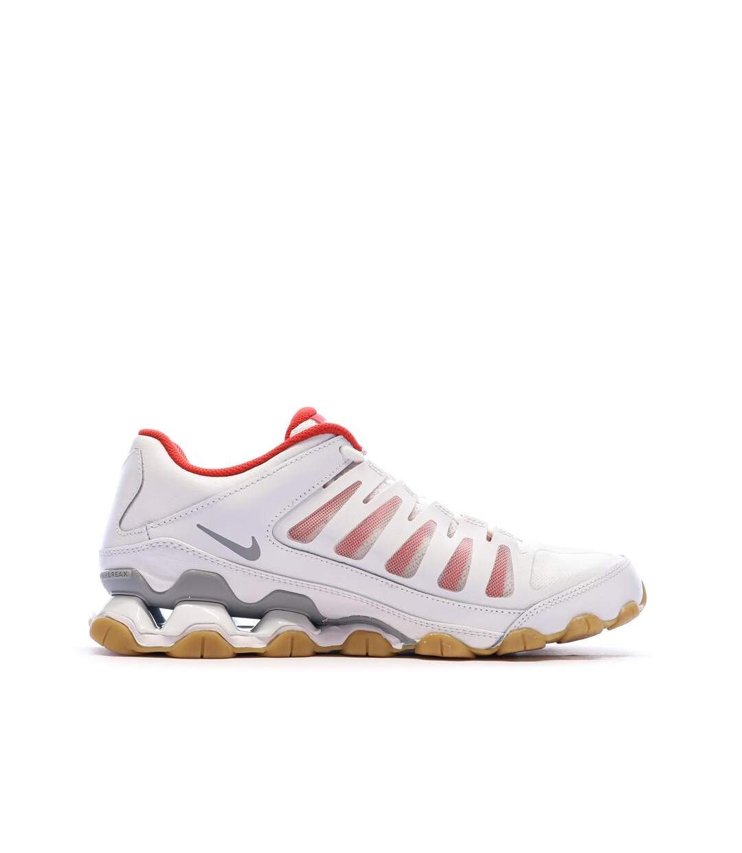 Baskets blanches/rouges homme nike reax 8-2
