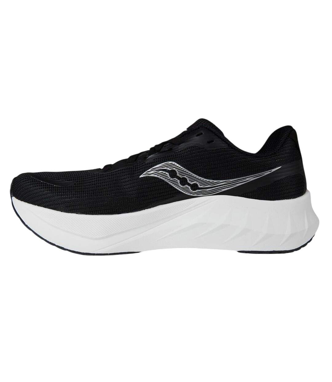 Womens/ladies Tide 2 Shoes Black White Saucony-3
