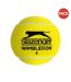 Balles de tennis wimbledon taille unique jaune Slazenger