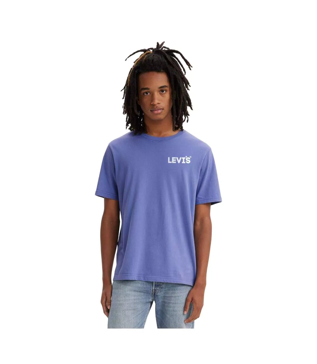 T-shirt Headline Homme Bleu Levis-1