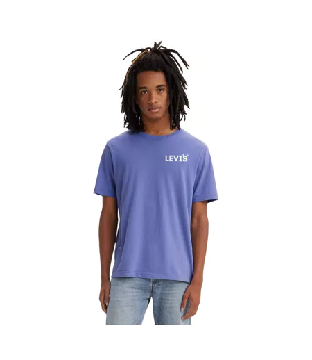 T-shirt Headline Homme Bleu Levis